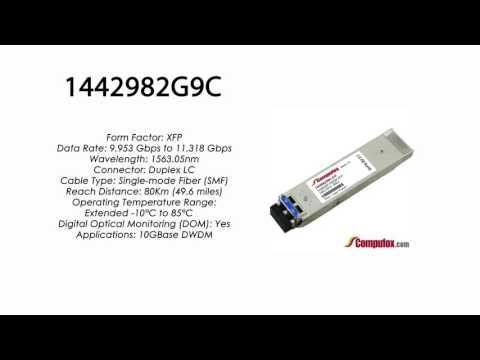 1442982G9C | Adtran Compatible 10G DWDM XFP 1563.05nm 80km LC