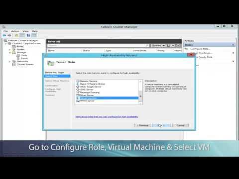 Syncro-Win2012-Chapter 6-Configuring The VM For HA
