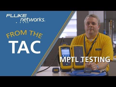 Testing A Modular Plug Terminated Link (MPTL) By Fluke Networks