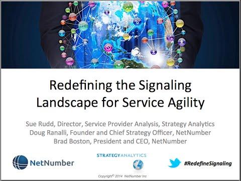 NetNumber Webinar: Redefining The Signaling Landscape To Deliver Service Agility