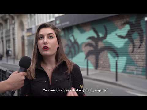 Wi-Fi 6 Street Interviews In Paris