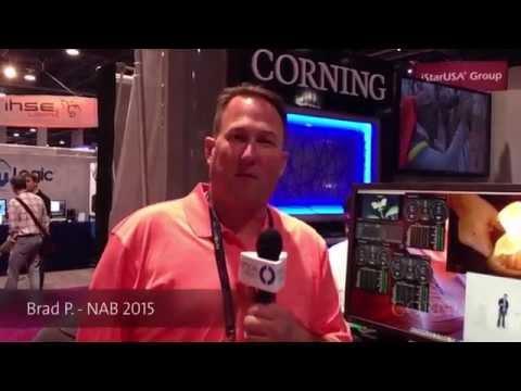 NAB 2015 - What Interests Brad About Optical Cables By Corning?
