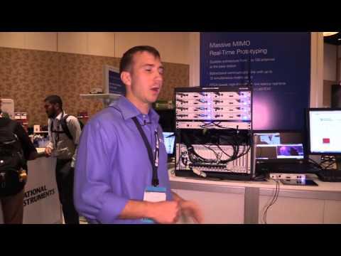 #Globecom: National Instruments Massive MIMO Real-time Prototyping System