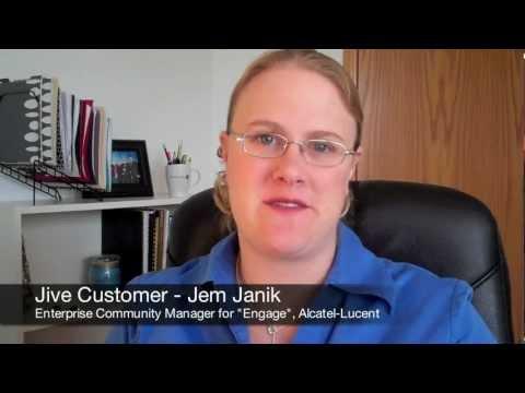 Jive Champion Jem Janik Discusses How Social Business Software Transformed Alcatel-Lucent