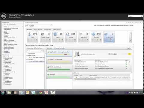 Overview Of Foglight For Citrix XenDesktop/XenApp