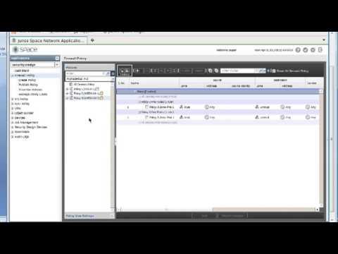 Junos Space Security Director 12.2 Policy Locking Learning Byte