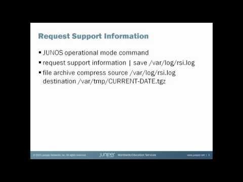 Request Support Information