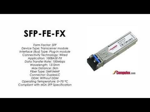 SFP-FE-FX  |  Redback Compatible 100BASE-FX 1310nm 2km SFP