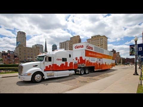 Inside Ciena's Double-Decker Mobile Demo Lab