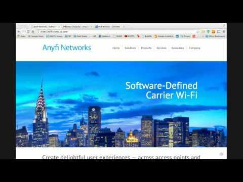 Software Defined Carrier Wi-Fi From Anyfi Networks
