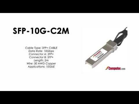 SFP-10G-C2M  |  Alcatel Compatible 10Gbps 2m SFP+ Copper Cable