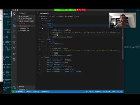NOMM Webinar 1 - Tech Session - Backing Up EOS Configs With Ansible