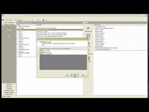 How To Create Message Scripts In Avaya Proactive Contact