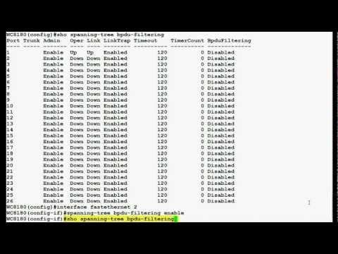 How To Configure BPDU Filtering In Avaya WLAN 8100 Wireless Controller From The CLI