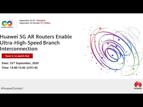 Huawei 5G AR Routers Enable Ultra-High-Speed Branch Interconnection