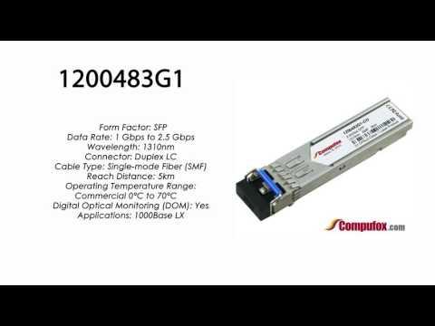 1200483G1  |  Adtran Compatible 2.5Gbps 1310nm 5km SFP