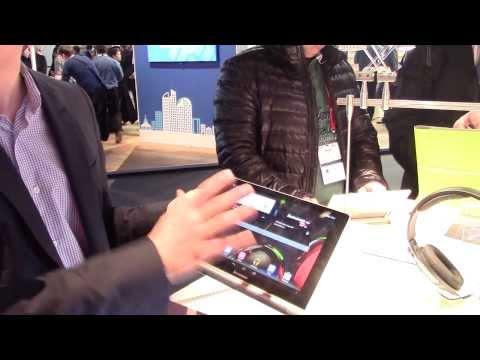 #MWC14 Lenovo - YOGA Tablet 10 HD+ Demo