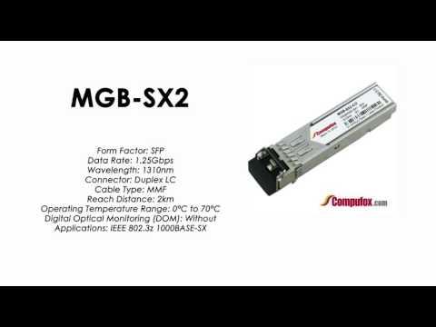 MGB-SX2  |  Planet Compatible 1000BASE-SX 1310nm 2km SFP