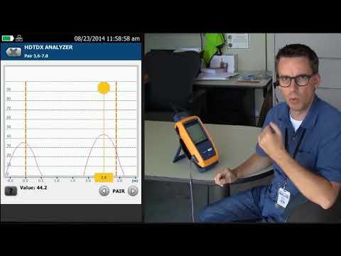DSX 5000 CableAnalyzer NEXT Fails On A Short Link: By Fluke Networks