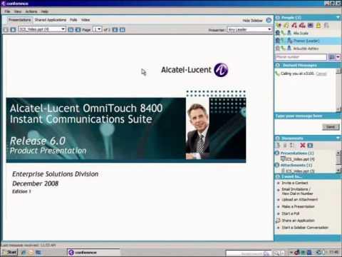 Alcatel-Lucent OmniTouch 8660 MyTeamwork German