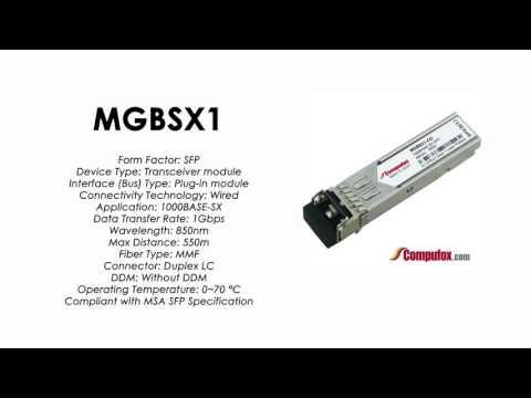 MGBSX1  |  Linksys/Cisco Compatible 1000Base-SX 850nm 550m SFP