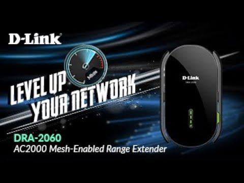 D-Link, AC2000 EXO Mesh-Enabled Wi-Fi Extender DRA-2060 Speedtest