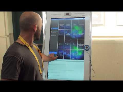 NFC Equipped Interactive Kiosks At Cisco Live 2013