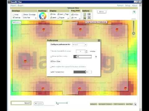 Wi-Fi Site Planning With VisualRF Plan 6.4