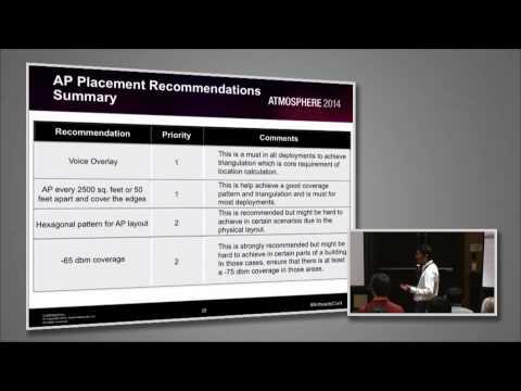 Airheads Vegas 2014 Breakout Video - WLAN Design For Location, Voice & Video