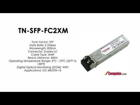 TN-SFP-FC2XM  |  Transition Compatible OC-48/STM-16 SFP 850nm MMF 300m