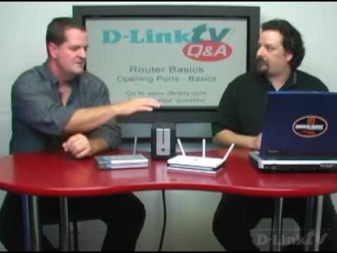 D-LinkTV Q&A Episode 4: Router Basics: Opening Ports
