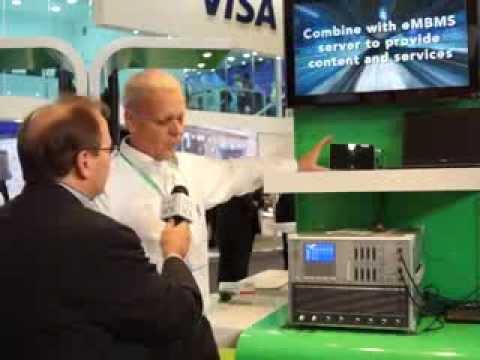 #MWC14 Anritsu: EMBMS Technology And MD8430 Base Station Emulator