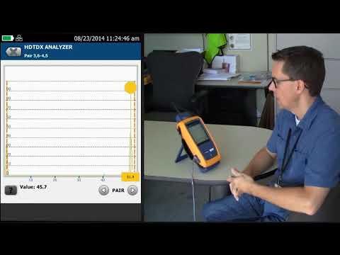 DSX 5000 CableAnalyzer NEXT Failed Due To Poor Termination: By Fluke Networks