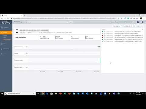 RUCKUS Analytics Client Troubleshooting Demo