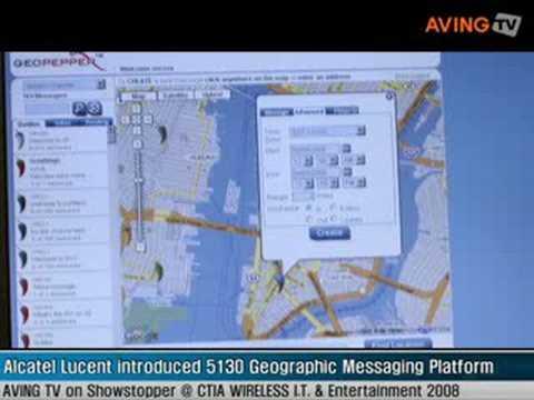 Alcatel Lucent Introduced 5130 Geographic Messaging Platform