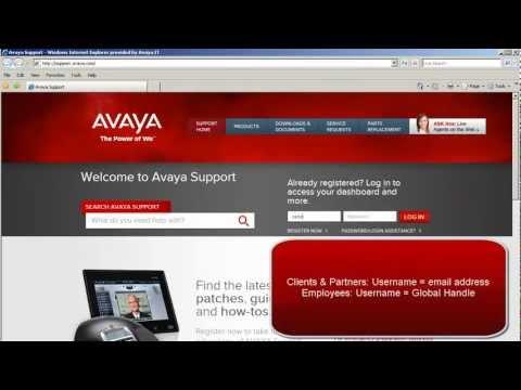 Performing Searches And Locating Content On The Avaya Support Website