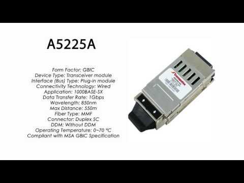 A5225A  |  HP Compatible 1000Base-SX GBIC 850nm 550m