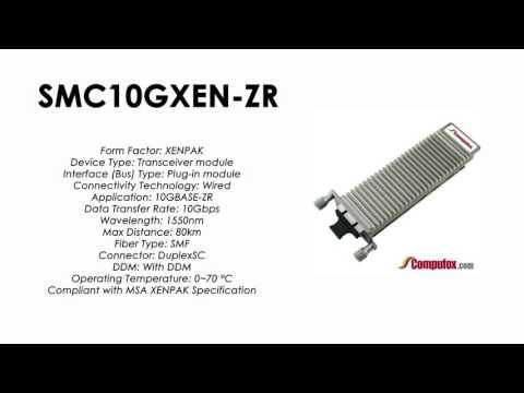 SMC10GXEN-ZR  |  SMC Compatible 10GBase-ZR 1550nm 80km XENPAK