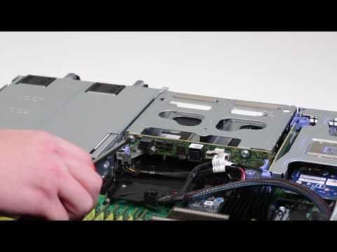 Dell EMC PowerEdge R640: Remove/Install Rear Hard Drive & Backplane