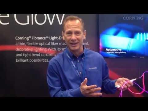 Corning® Fibrance™ Light-Diffusing Fiber At LIGHTFAIR 2014