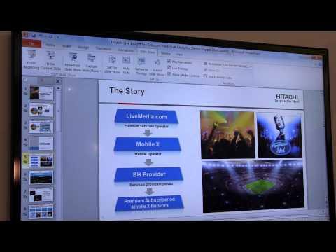 #MWC15: Hitachi Real-Time Predictive Analytics Demo, Learn More At Hds.com/go/telecom