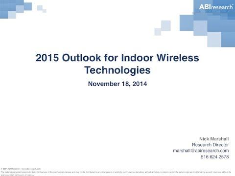 Corning And ABI Webinar: 2015 Outlook For Indoor Wireless Technologies