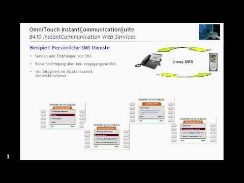 Alcatel-Lucent - ACTIS Fuer Einsteiger - ICS Webservices - German