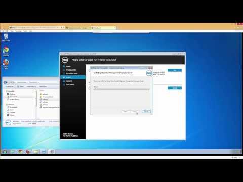 How To Run Installation For Migration Manager For Enterprise Social