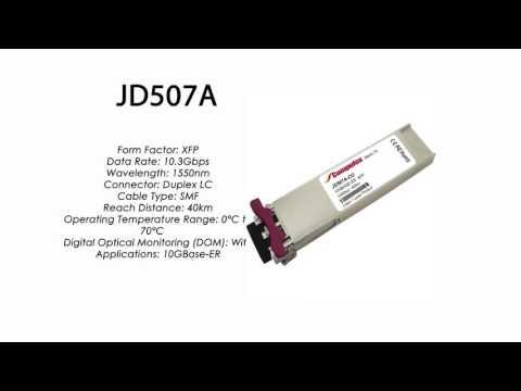 JD507A  |  HP Compatible 10GBase-ER XFP 1550nm 40km