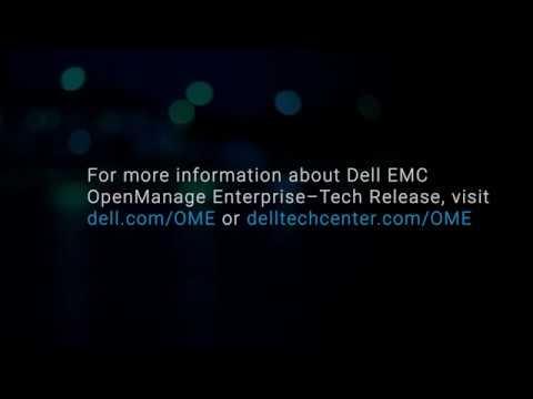 Creating An Email Alert Policy In Dell EMC OpenManage Enterprise–Tech Release