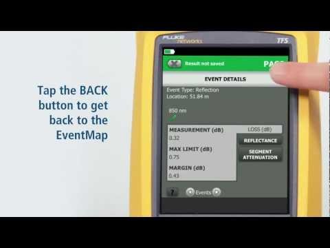 OptiFiber Pro OTDR - Section 2: Testing In DataCenter OTDR Mode: Fluke Networks