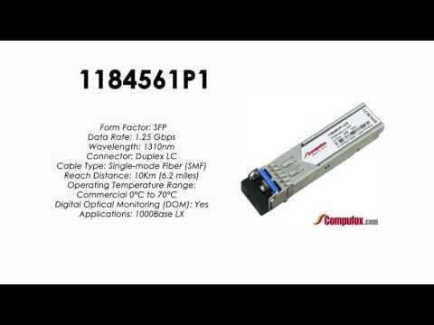 1184561P1  |  Adtran Compatible 1Gbps 1310nm 10km SFP