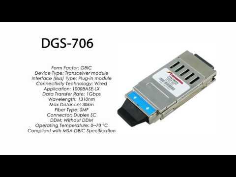 DGS-706  |  D-Link Compatible 1000BASE-LX GBIC 1310nm 30km