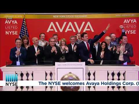 Avaya Is Officially On The New York Stock Exchange